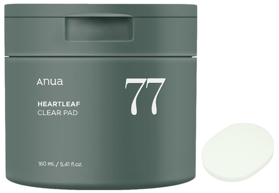 Toalla higiénica transparente Anua Heartleaf 77%