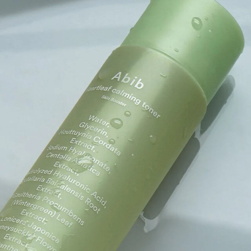 Tónico calmante potenciador de la piel Abib Heartleaf