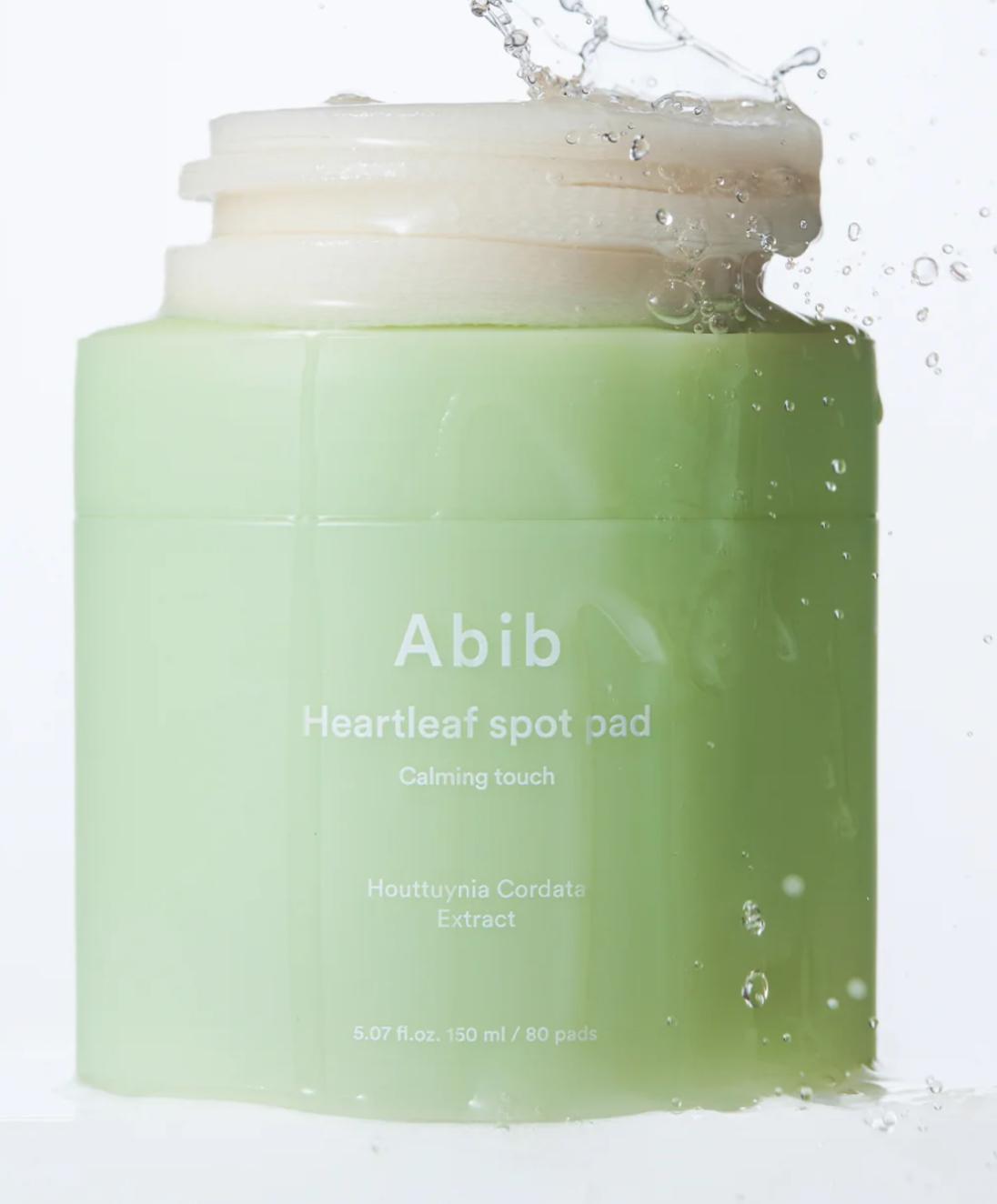 Almohadilla calmante Abib Heartleaf Spot Pad