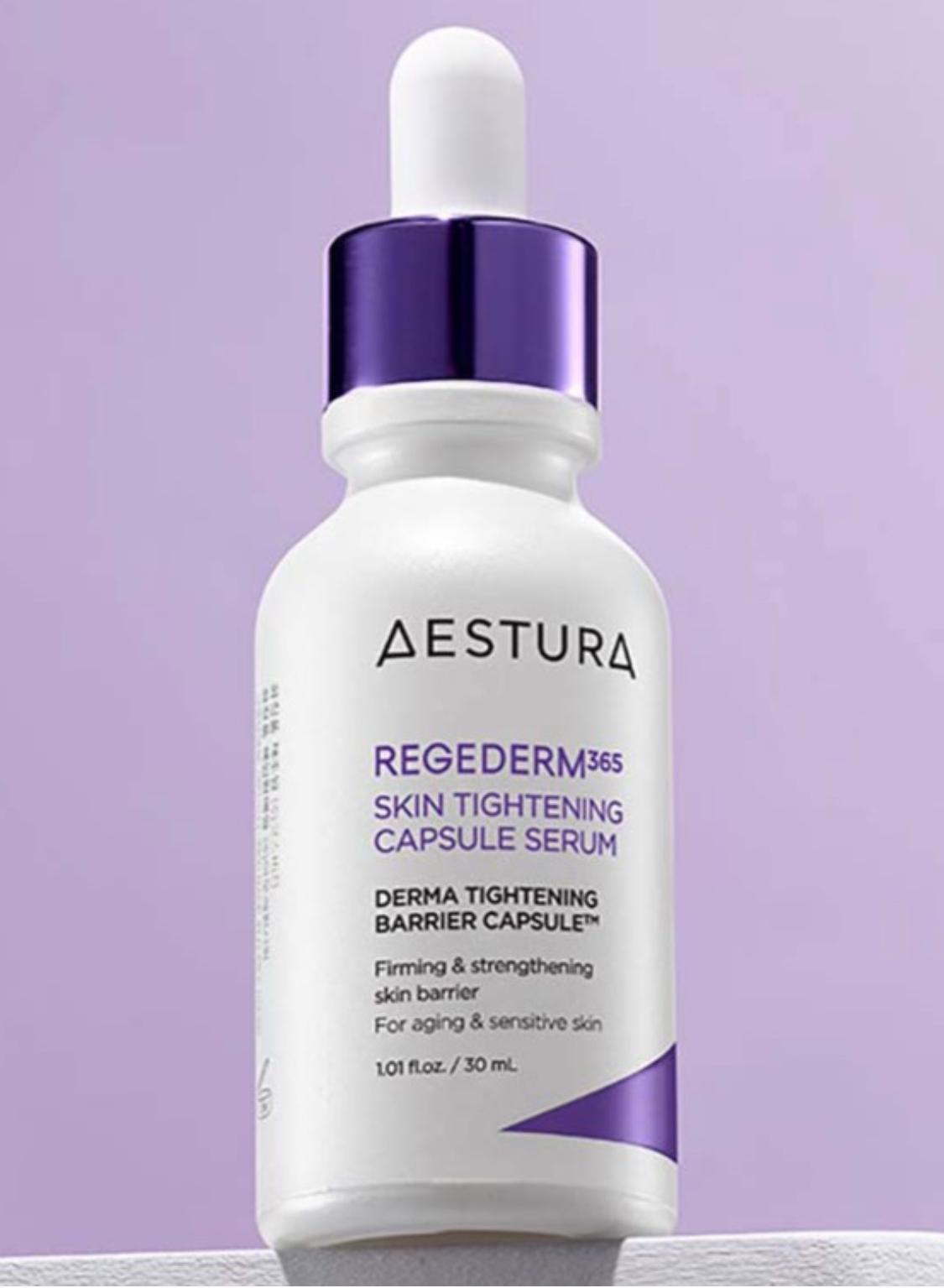 Suero en cápsulas reafirmante Aestura Regederm 365