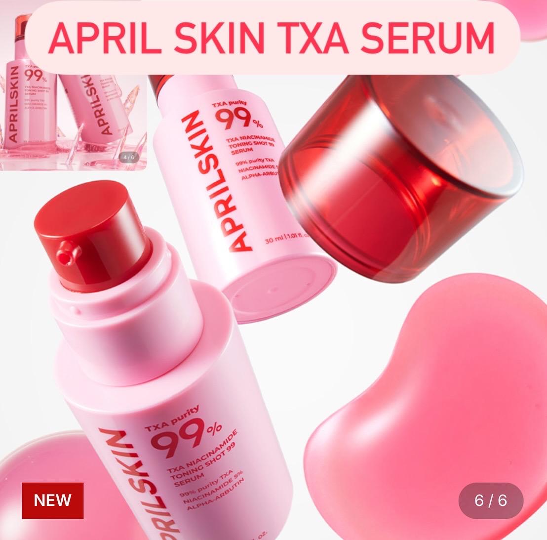 APRIL SKIN TXA NIACINAMIDE Toning Shot 99 Serum