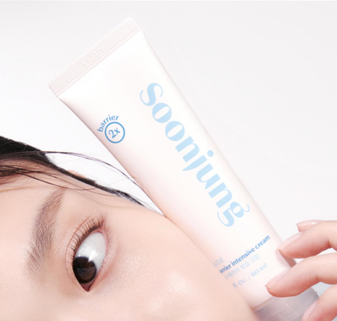 Crema intensiva de barrera Etude House Soonjung 2x