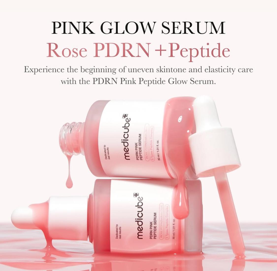 Ampoule de peptide rose Medicube PDRN