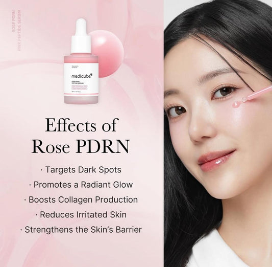 Ampoule de peptide rose Medicube PDRN