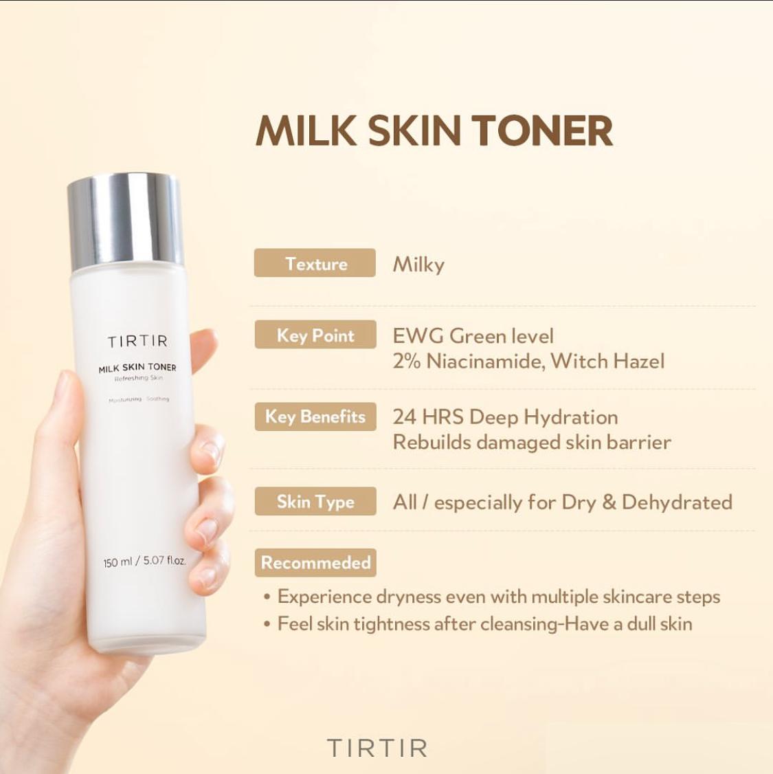 TIRTIR Milk Skin Toner