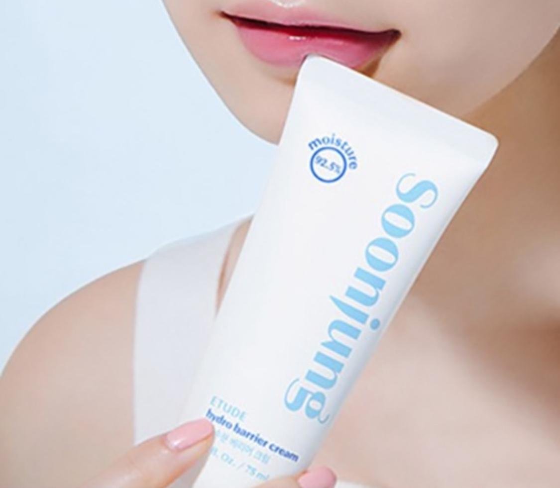 Crema intensiva de barrera Etude House Soonjung 2x