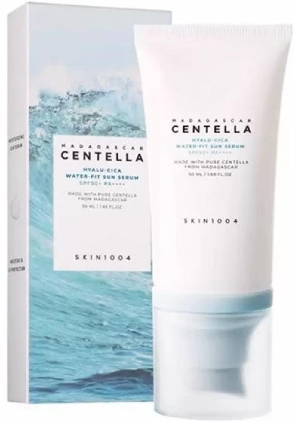 SKIN1004 Madagascar Centella Hyaluronic-Cica Suero solar Water-Fit 50+ PA++++